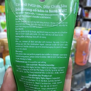Kềm cắt móng Nghĩa M401