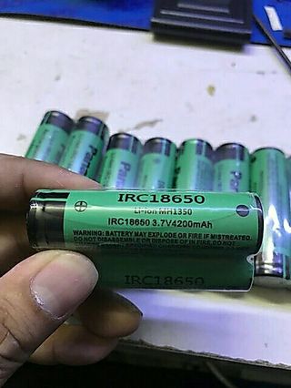 Pin Sạc Panasonic IRC 18650 - 4200mah - 6800mah
