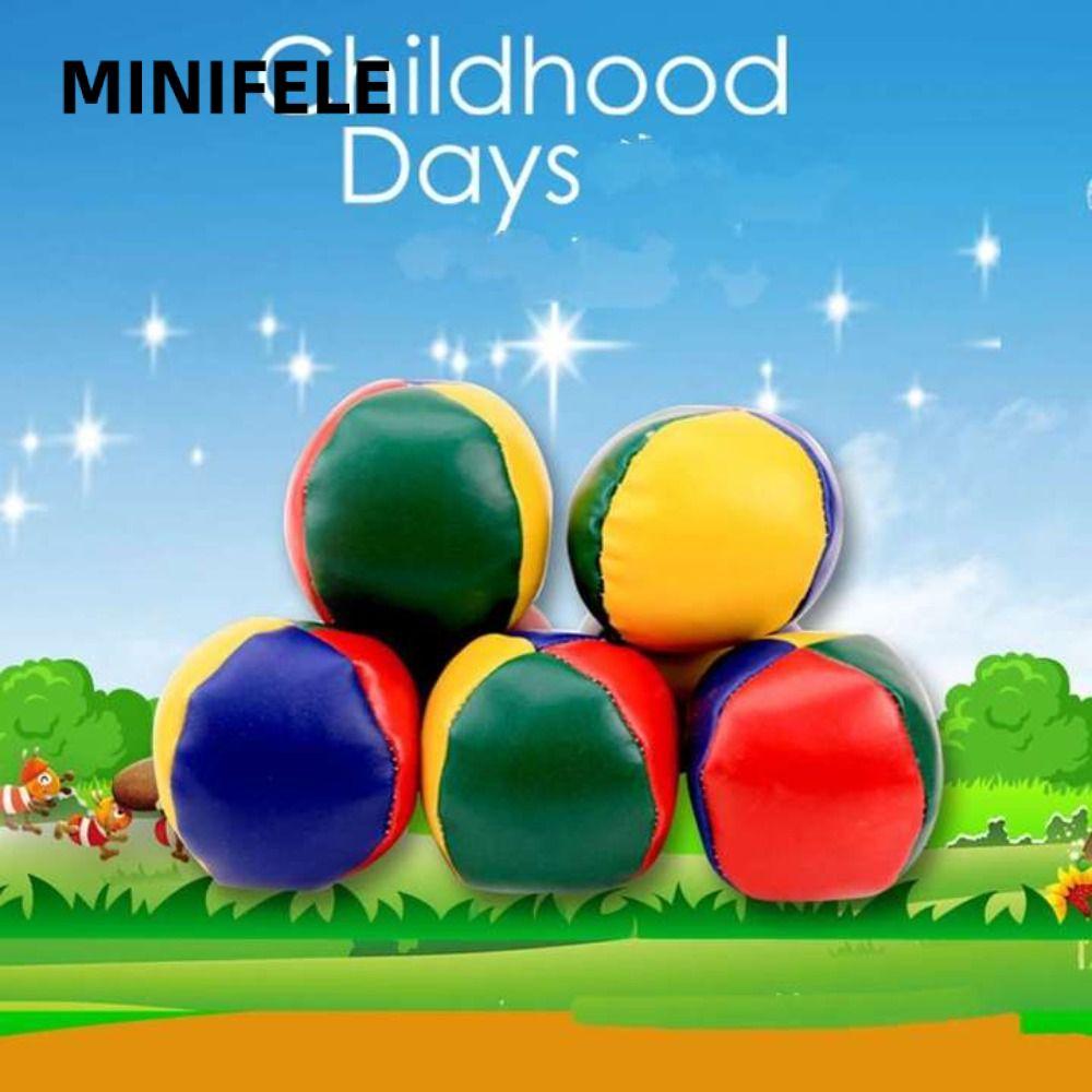 MINIFELE 3 Quả bóng Juggling Circus Nhỏ Học cách Juggle Đồ chơi trẻ em