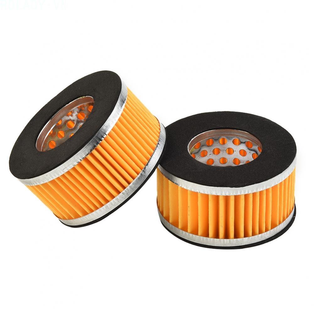 #ROYALLADY#Noise Reduction Air Compressor Filter Element 2pcs Male Threaded 20mm Oil free
