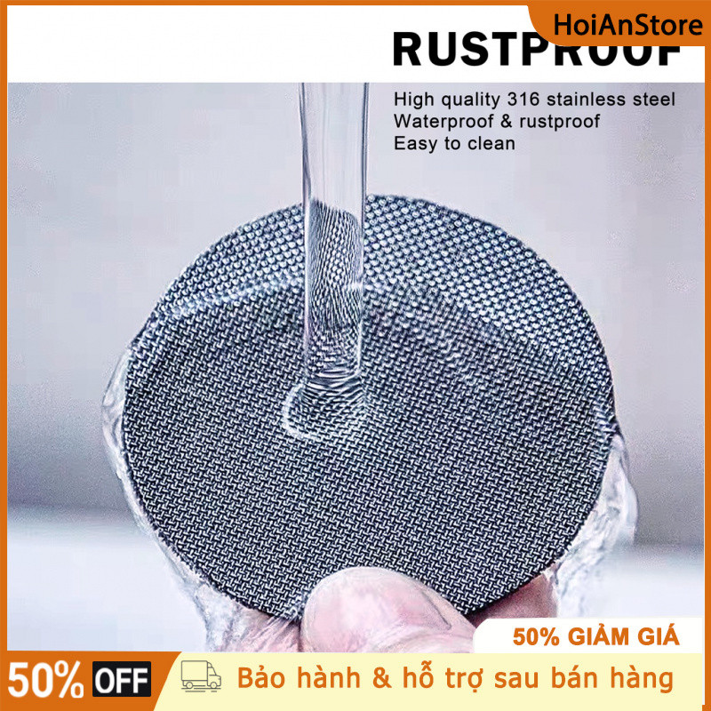 Lưới lọc cà phê 316 thép không gỉ 51mm 53mm Puck screen cho máy pha cà phê giảm giá lưới lọc cà phê