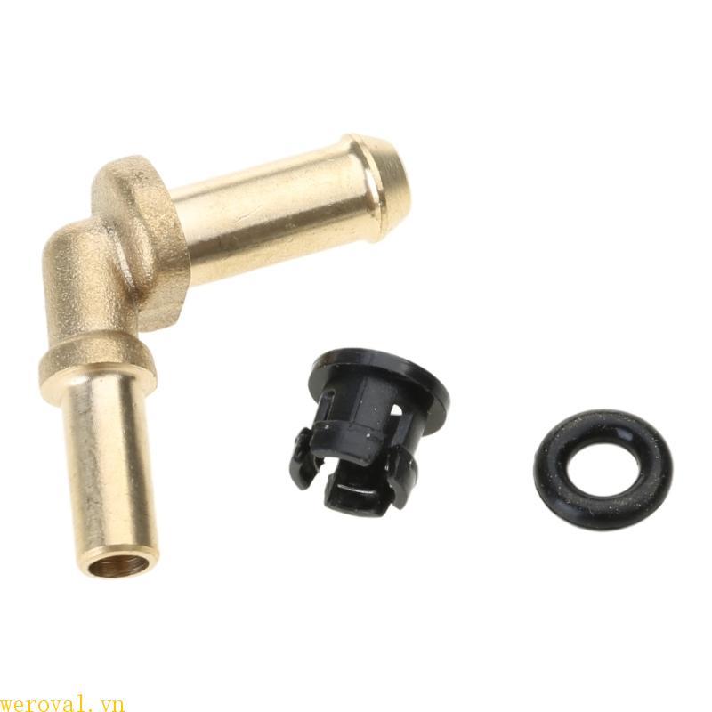 Bộ đầu nối ống nước tản nhiệt WER Tương thích cho Velar 2017 LR049990 LR048474 Ống thoát nước giữ nh
