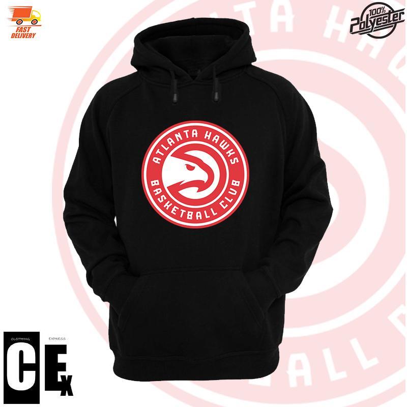 Đội thể thao bóng rổ Atlanta Hawks Nba Tùy chỉnh áo khoác Hoodie