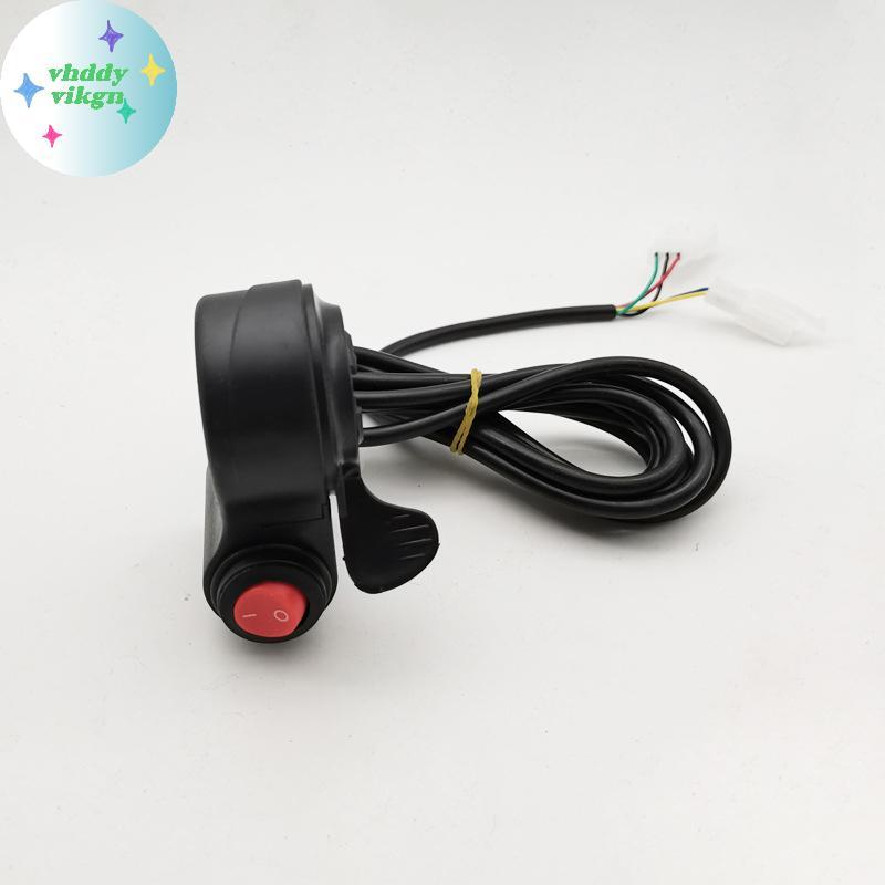 Vôn kế kỹ thuật số VHDD Phạm vi rộng 12V đến 84V dành cho EBike và xe tay ga với giá đỡ 22mm và màn 