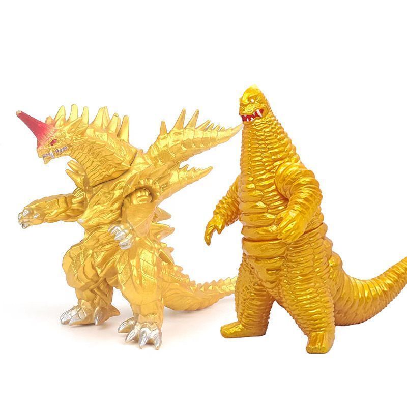 [Đồ chơi] Golden Red King Golden Maga Orochi Raide King Cao su mềm Monster Ultraman Model Monster Ch