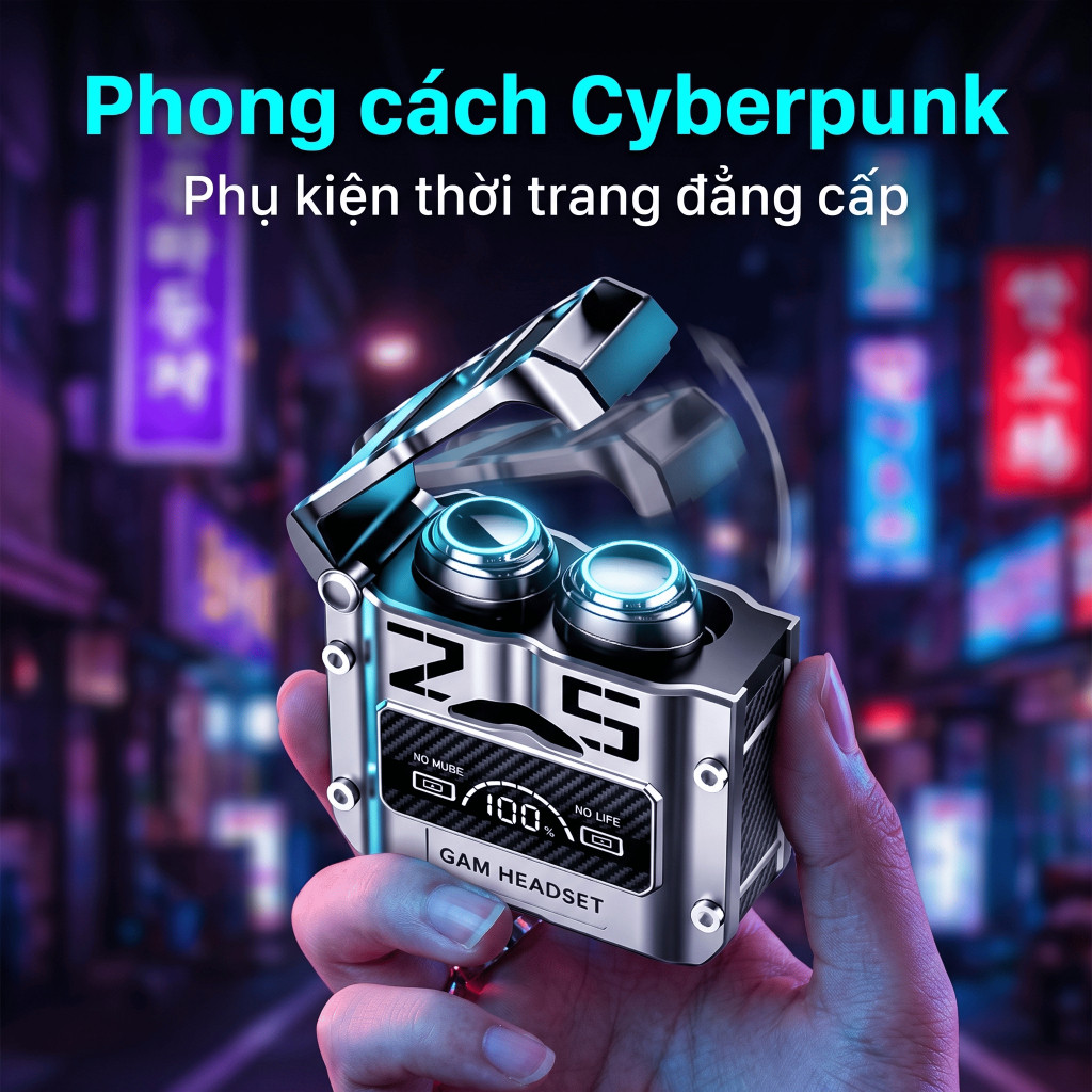 Tai nghe Bluetooth M25 Pro chống nước, âm thanh rõ nét, pin lâu dài