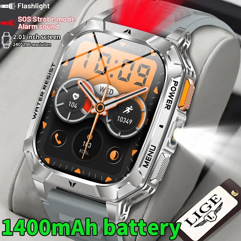 Xuyên Biên Giới Phong Cách Mới AK103 Đồng Hồ Thông Minh Ngoài Trời Gọi Bluetooth Nhịp Tim Oxy Máu Đồ