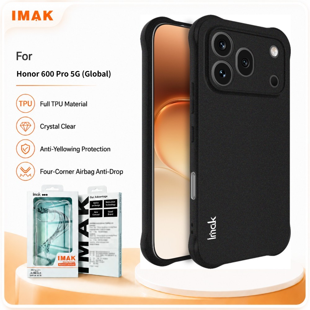 Ốp lưng mềm Honor 600 Pro 5G Global Soft Cover Chống Vàng Lớn Lên Edge CA0002