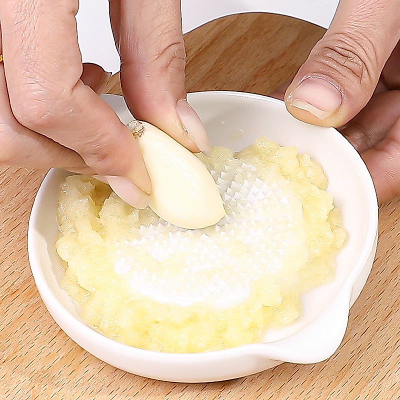 Manual garlic and ginger grinder, Japanese magic tool, ceramic garlic masher, new product, paste gri