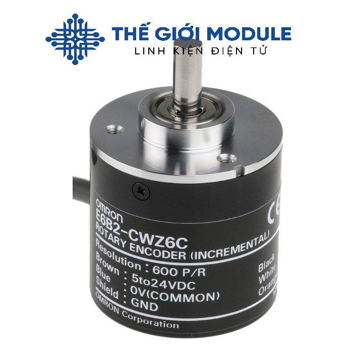 [Có sẵn] Encoder Omron E6B2-CWZ6C 600P/R ABZ 600 xung - thegioimodule