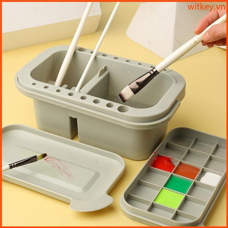 WIT Paint Brush Cleaner Paint Brush Basin Paint Brush Washer cho tranh Acrylic