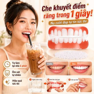 🔥Giá sốc🔥Giả Định Nha Khoa/Silicone Y Tế🦷Răng Giả Tạm Thời Chất Lượng/Răng Giả Tạm Thời Chân Thực/Răng Giả Thẩm Mỹ Tạm Thời/Bộ Răng Giả Cho Người Lớn Tuổi/Răng Giả Che Khuyết Điểm Hiệu Quả/Răng Giả An Toàn Cho Sức Khỏe/Răng Giả Chất Lượng Cao
