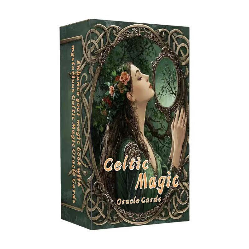 [Bản gốc] Thẻ Celtic Magic Oracle Bảng tiếng Anh Trò chơi bài Celtic Magic Oracle