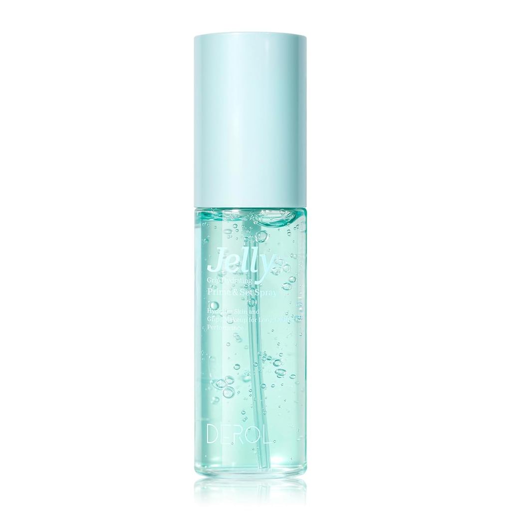 Xịt dưỡng ẩm Jelly Grip Prime and Set, 1.69 fl.oz (50ml) | Xịt trang điểm & thiết lập 2 trong 1, Côn
