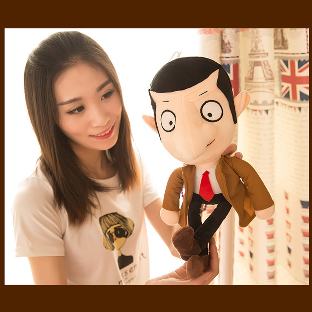 [MEET] 30CM Mr Bean Sang Trọng Đồ Chơi Phim Mr Bean Búp Bê Nhồi Bông Đáng Yêu Thoải Mái Mr Bean Đồ C