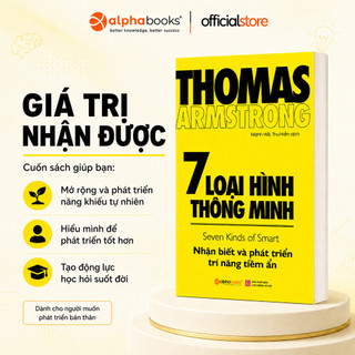 Sách - 7 Loại Hình Thông Minh (Tái Bản Mới Nhất) (Alpha Books)