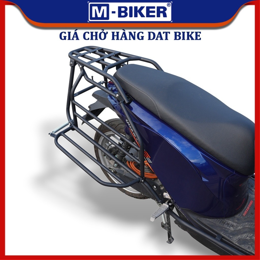 Giá chở hàng xe điện Dat Bike, Bộ baga chở hàng xe điện Dat Bike Quantum S2-3-4 | M-Biker