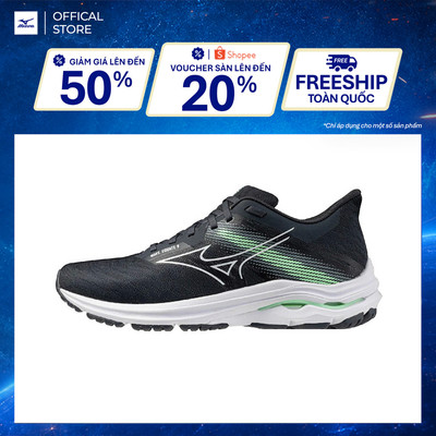 Giày Chạy Bộ Nam Mizuno Wave Equate 9 - Đen - J1GC254801