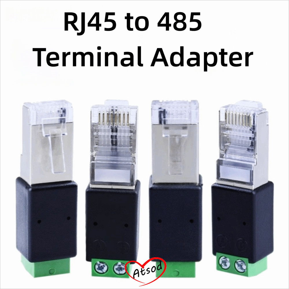 Bộ chuyển đổi đầu cuối ATSOD RJ45, Bộ chuyển đổi đầu cuối 2PIN Bộ chuyển đổi RJ45 sang RS485, Bộ chi