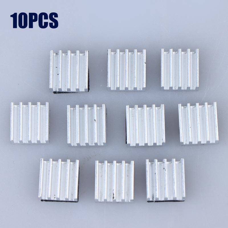 V & N 10 Chiếc A4988 Trình Điều Khiển Bước Tản Nhiệt Nhôm Tản Nhiệt Tản Nhiệt Làm Mát Bộ Phận Máy In