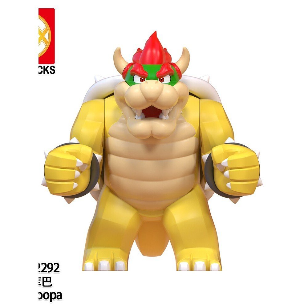 WM6103 Super Mario Plumber Brothers Cooper Mario FC Game Lắp Ráp Khối Xây Dựng Mô Hình Đồ Chơi Mô Hì