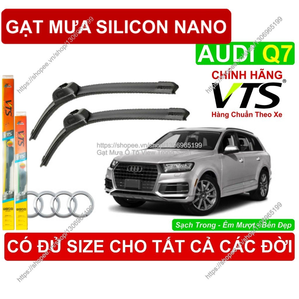K5, Gạt Mưa Kính Lái AUDI Q7, Cặp Gạt Mưa Kính Lái   Dòng  AUDI Q7,        AUDI Q7