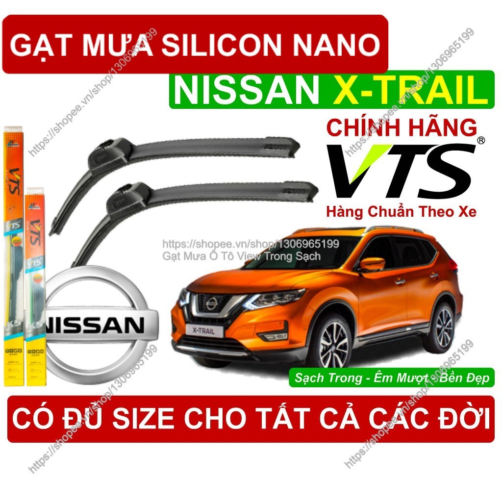 K5, Gạt Mưa Kính Lái Nissan X-Trail, Cặp Gạt Mưa Kính Lái   Dòng  Nissan X-Trail,