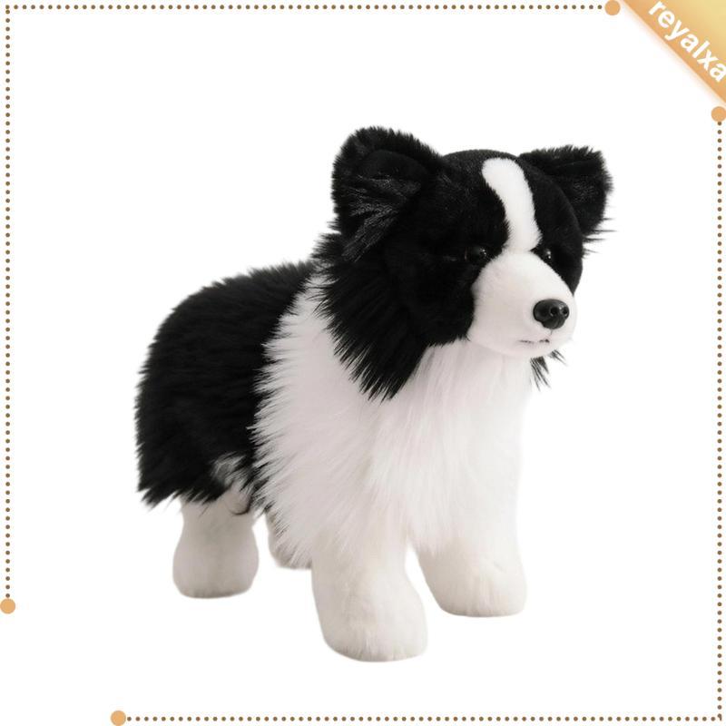 Cudly Border Collie Thú Nhồi Bông Hugtable Border Collie Thú Nhồi Bông Đồ Chơi Mờ Mềm Mại Cho Trẻ Tậ