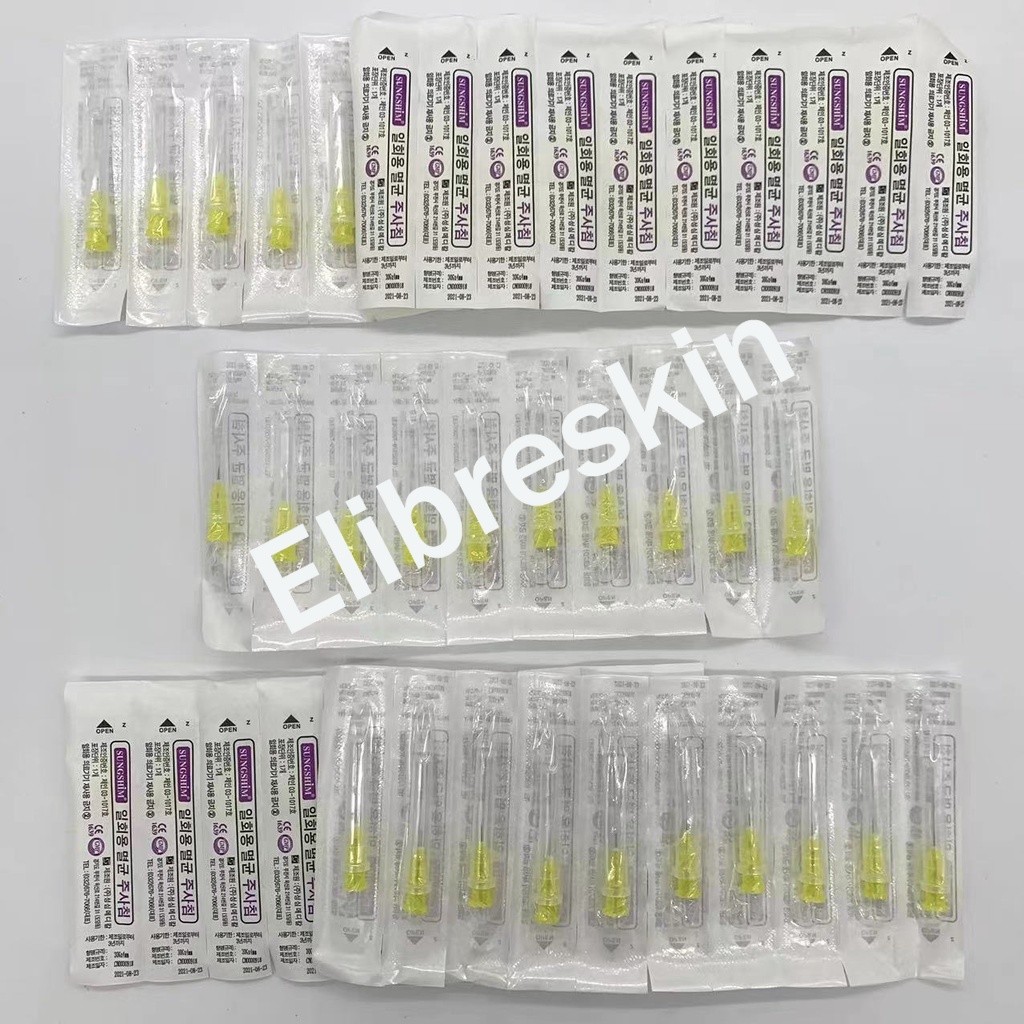 100 Chiếc Da Nhỏ Kim Làm Đẹp Mesotherapy ultrafine 30G * 4mm, 30G * 13mm, 30G * 25mm syring20