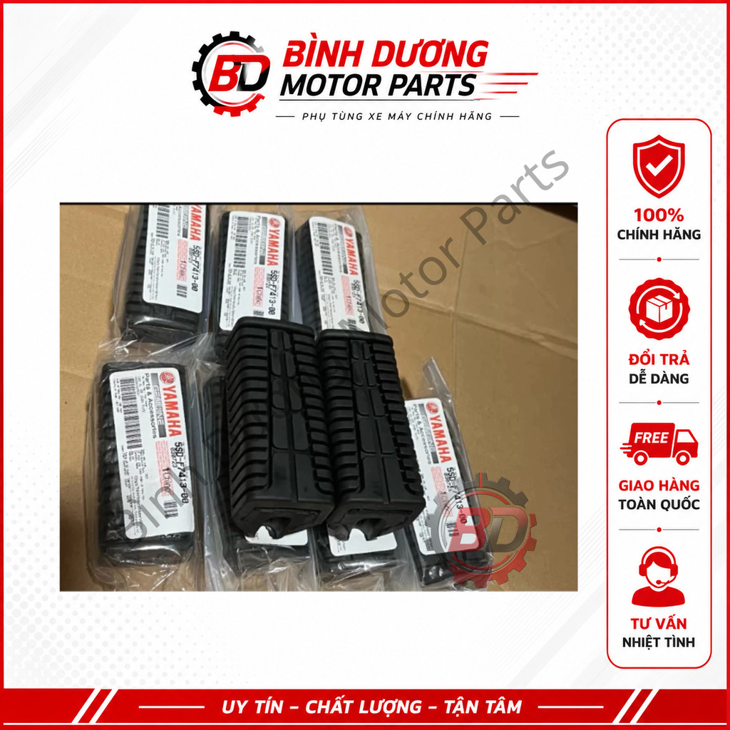 [Giá 1 cái] Cao su gác chân trước Sirius Yamaha VN _ 5SDF74130000