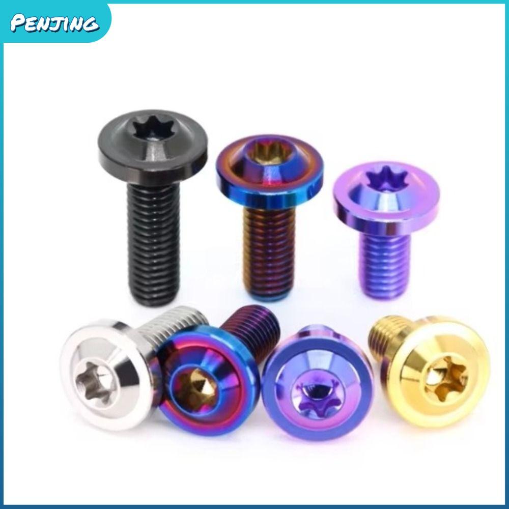 Bu lông titan PENJIPH, có đầu Torx M6x15 Vít đầu Torx, Vít titan M6x10 M6x20