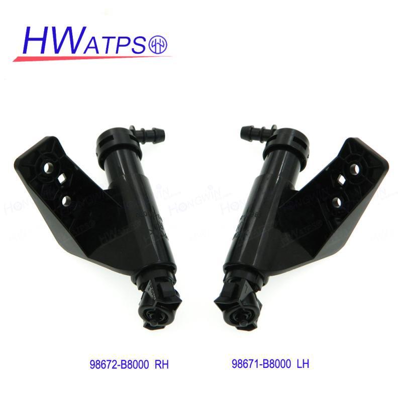 Vòi phun máy giặt đèn pha cho Hyundai Santa Fe Maxcruz 2013-2018 #98671-B8000 #98672-B8000