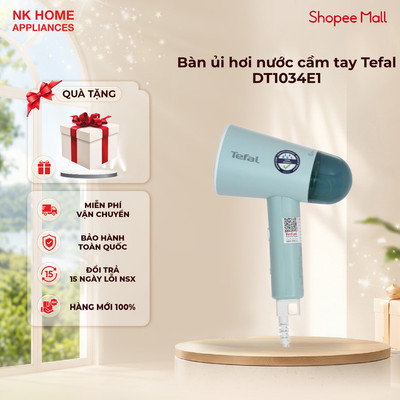Bàn ủi hơi nước cầm tay Tefal DT1034E1 1200W - Bảo hành chính hãng 24 tháng