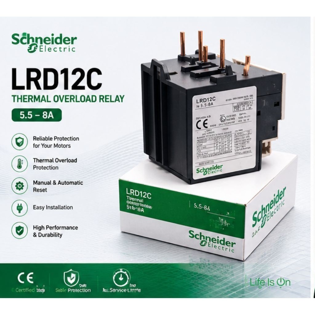 Cửa hàng rất rẻ. Schneider Electric Singapore. Sản phẩm quá tải LRD12 Chụp ảnh từ công việc thực sự 