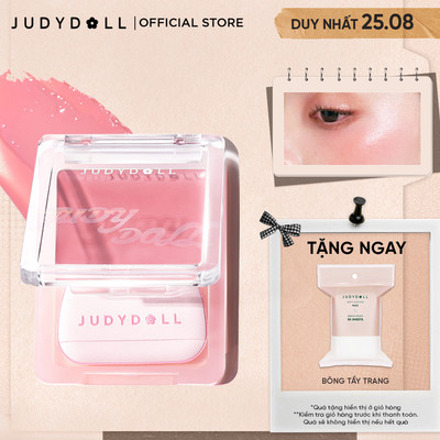 Má Hồng Kem JUDYDOLL Glow Blush Balm Căng bóng Không vỡ nền Tự nhiên Lâu trôi 3g