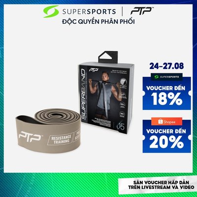 Dây Tập Kháng Lực Ptp Dual Colour Ultimate - Xám - SB5 DC