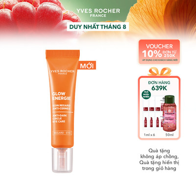 [MỚI] Kem mắt giảm quầng thâm và giảm nhăn Yves Rocher Glow Energie 15ml
