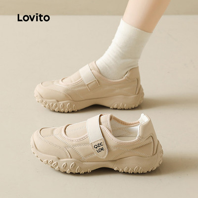 Lovito Giày Thể Thao Nữ Phong Cách Hàn Quốc Cổ Điển Thoải Mái Và Đa Năng Thích Hợp Cho Hoạt Động Ngoài Trời Hàng Ngày LFA106091
