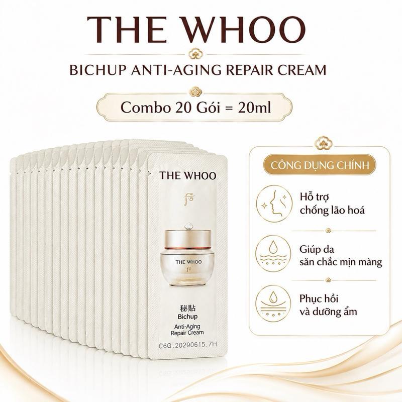 The Whoo Bichup Anti-Aging Repair Cream - Kem Dưỡng BiChup Chống Lão Hóa & Phục Hồi Da