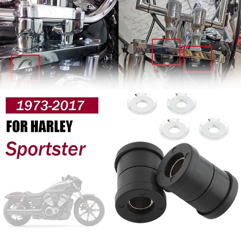 Tay Cầm Nâng Ống Lót Giảm Chấn Bộ Dành Cho Harley Softail Dyna FXR 1973-2017 Sportster XL 1973-2023