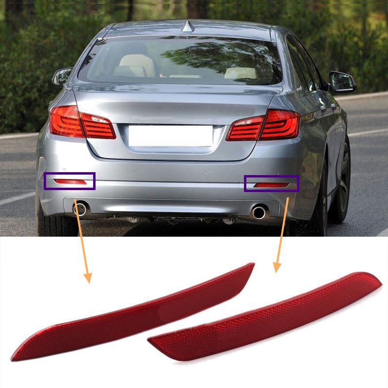 Đèn hậu phản quang cản sau cho BMW F10 F18 5 Series 2010-2013