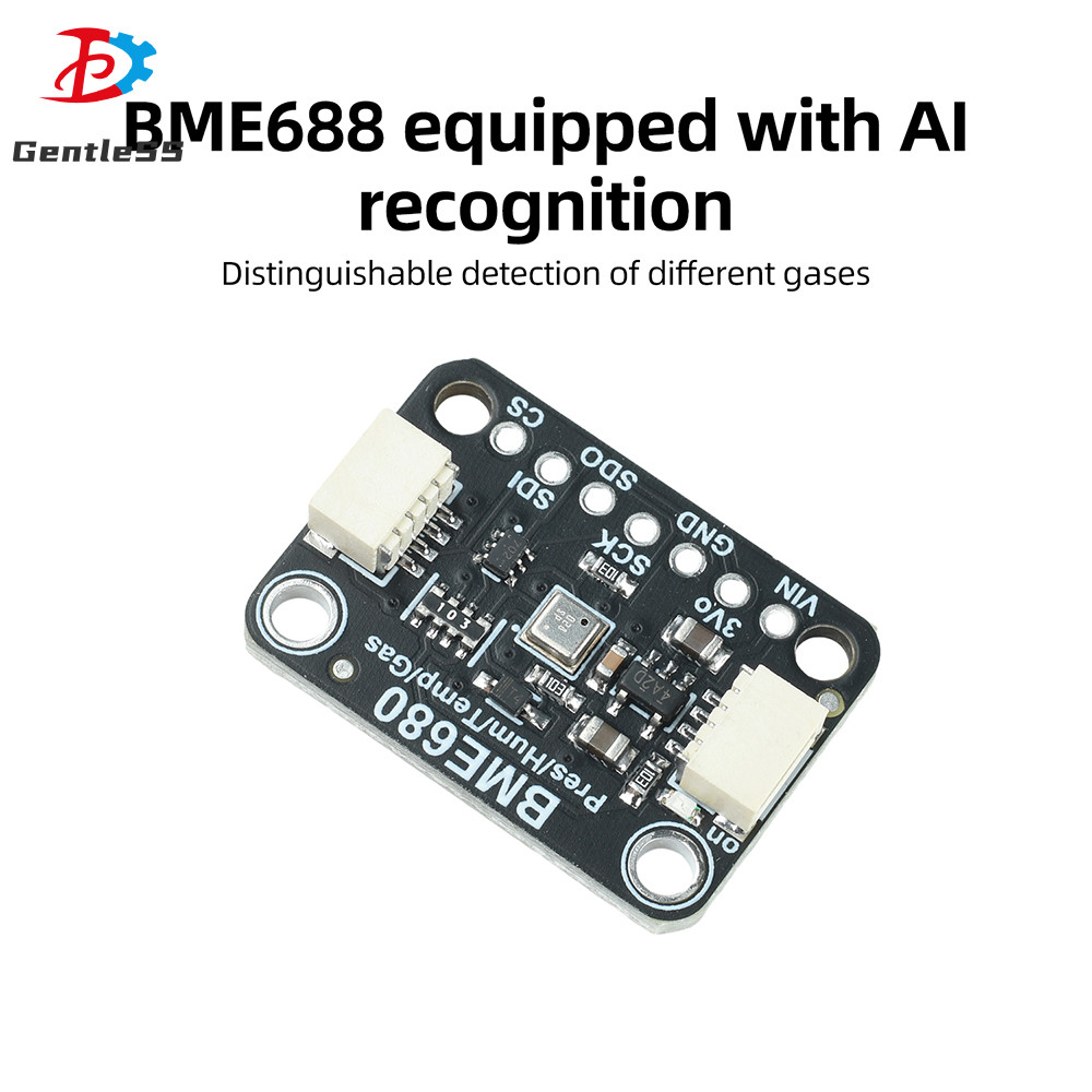 Mô-đun cảm biến áp suất độ ẩm nhiệt độ BME680 BME6688 Tương thích với giao diện STEMMA QT / Qwiic