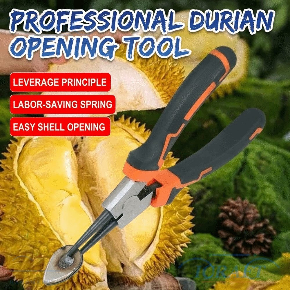 CRAFT Durian Mở Dụng Cụ, Kim Loại Chống Trơn Trượt Tay Cầm Kìm Mở Durian, Di Động Pincer Thiết Kế Ti