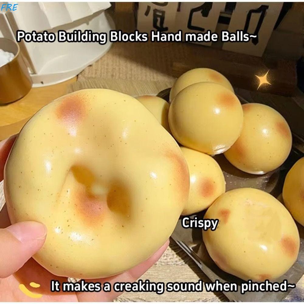 FRE bánh bao taba squishy phô mai đồ chơi xả stress taba squishy Shapeable Bé Trai Bé Gái Studen