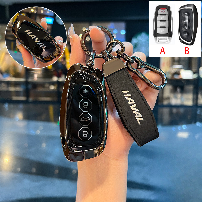 Vỏ Chìa Khóa Hợp Kim Kẽm Cho Haval H6 PHEV F7 / H2 / H4 H9 Haval Coupe Jolion Haval Beast Raptor Hav