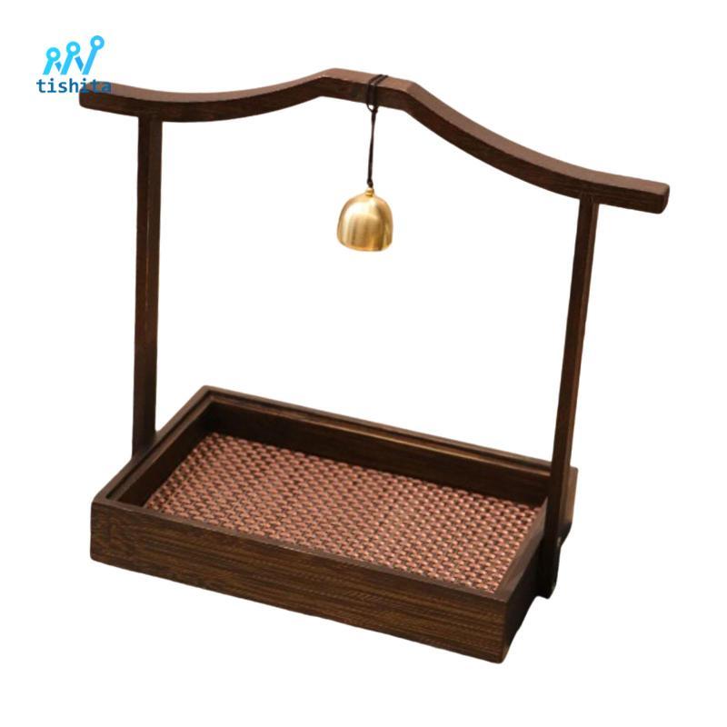 Khay đựng đồ ăn nhẹ bằng tre Hộp đựng món khai vị cho bữa tiệc phòng khách gia đình