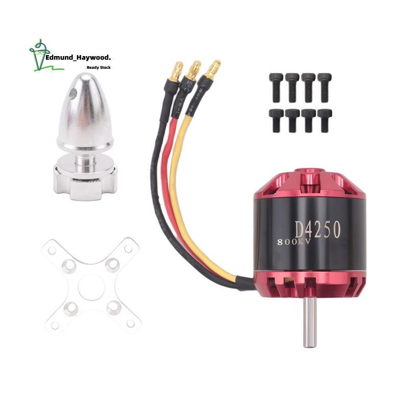 D4250 800KV 3-7S Động Cơ Không Chổi Than Cho RC FPV Cánh Cố Định Máy Bay Không Người Lái Máy Bay Qua