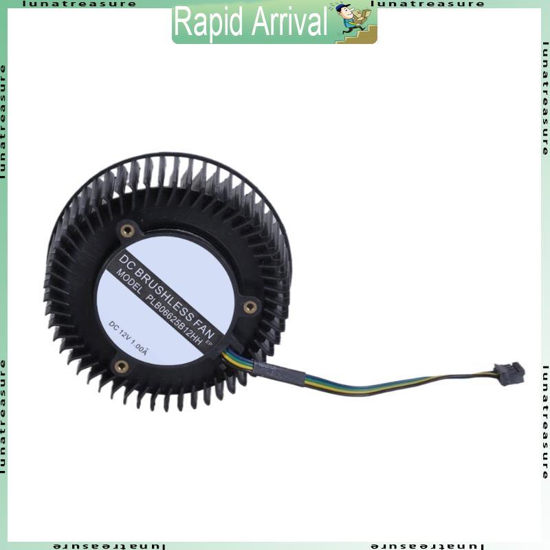 Lun 1PC 65mm 1080ti Card Đồ Họa Làm Mát Quạt VGA PLB06625B12HH 4Pin 12V Quạt Làm Mát
