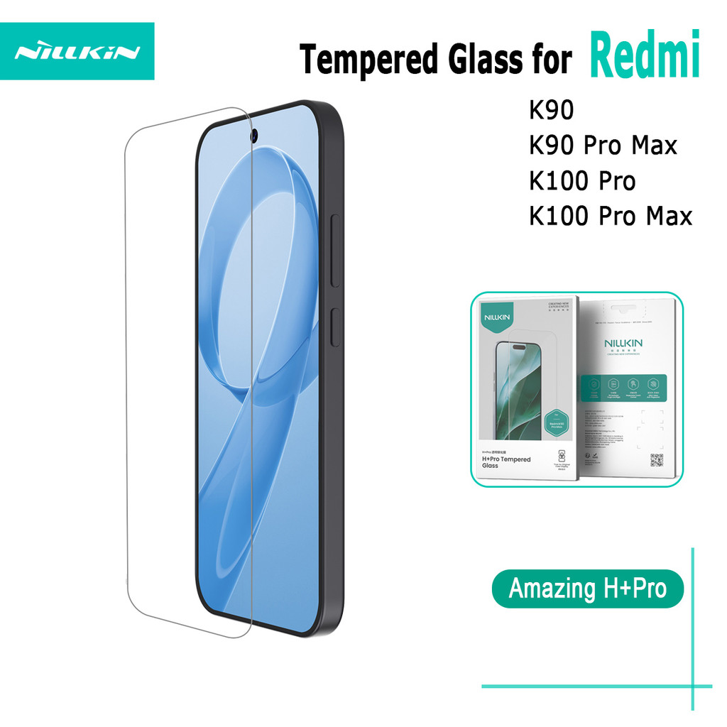 Dành cho Redmi K90 / K90 Pro Max / K100 Pro / K100 Pro Max Kính cường lực Nillkin H + Pro Bảo vệ màn