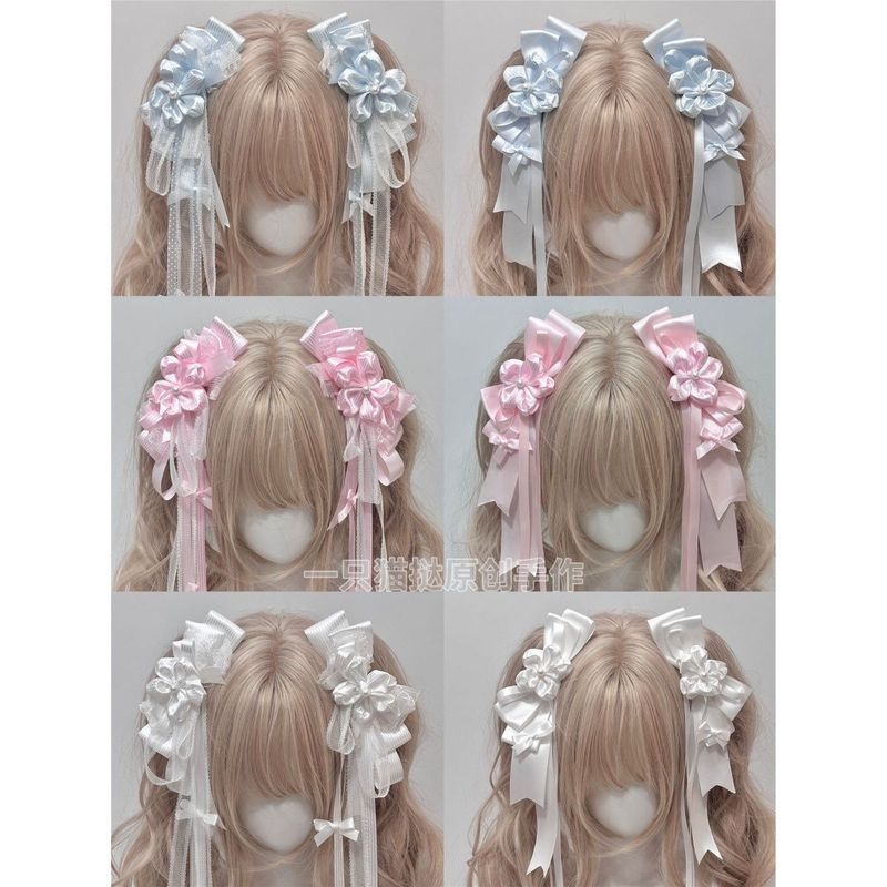 Lolita Under the Cherry Blossom Tree Confession Phụ kiện tóc Cherry Blossom Spring Cherry Blossom Sn